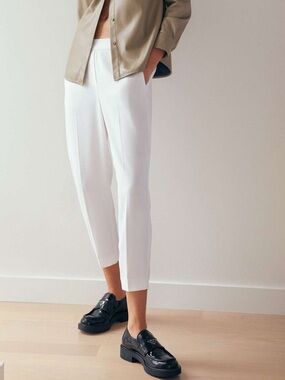 Aritzia BABATON Atelier Conan Pants in White Size 4